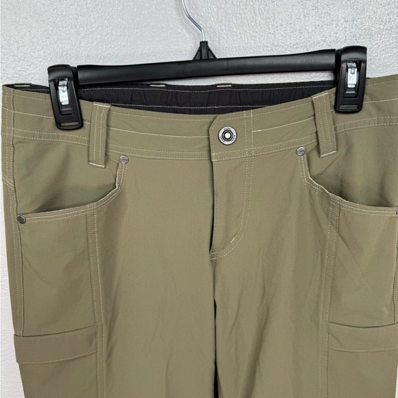 KÜHL Anika Pants Womens Size 6 Olive Green Convertible Zip-Off Cargo Hiking - Picture 3 of 7